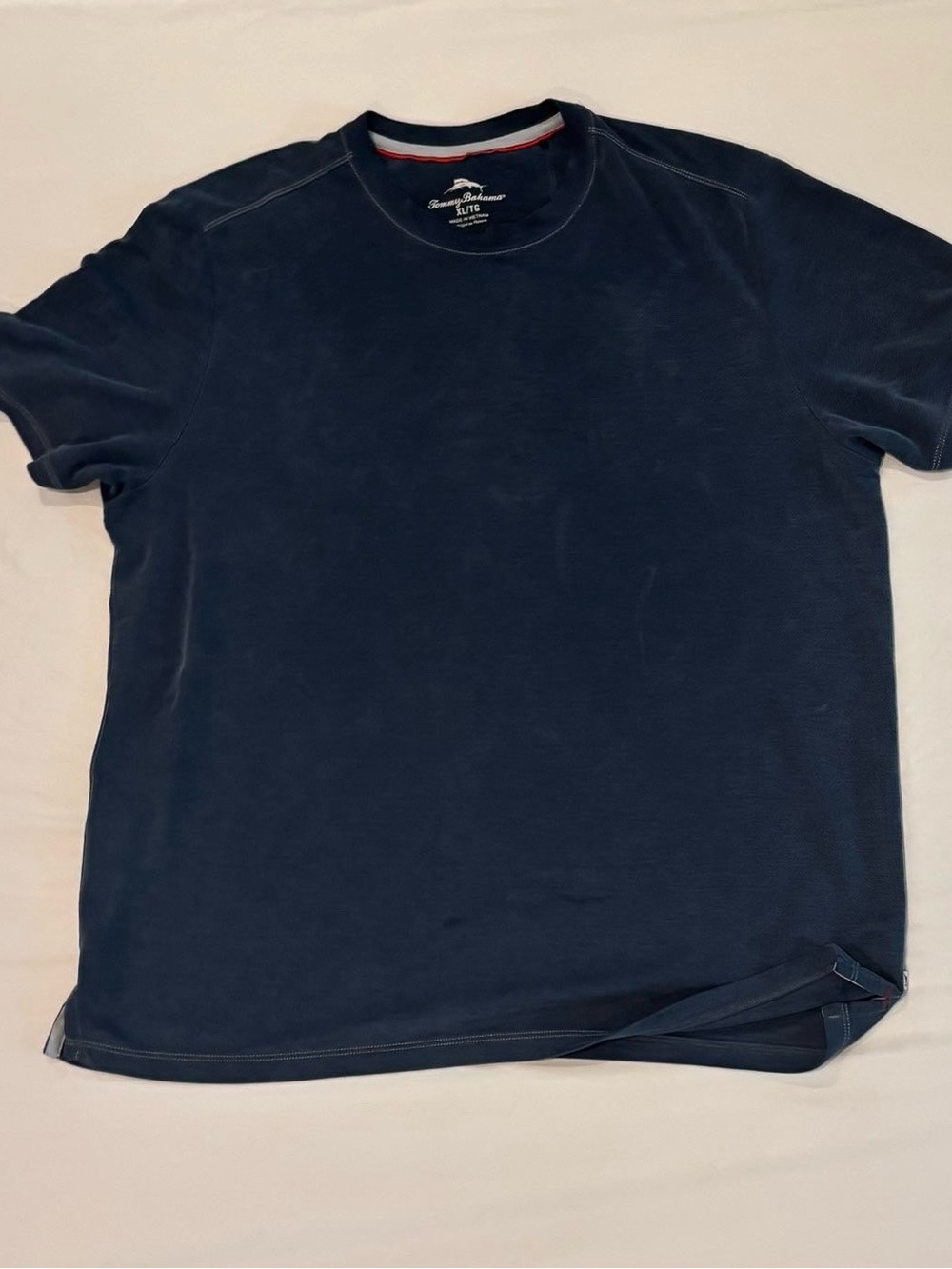 Tommy Bahama Men's Navy Crewneck Short Sleeve Tee